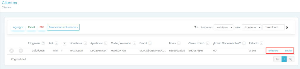 Software Gestión Clientes Estudio Jurídico